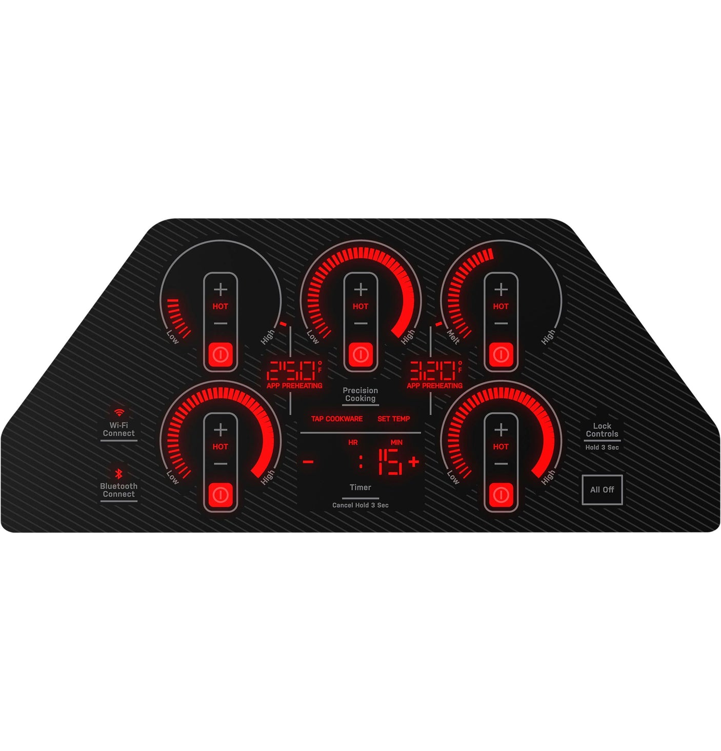 GE Profile™ ENERGY STAR® 36" Built-In Touch Control Induction Cooktop