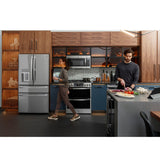 GE Profile™ 1.7 Cu. Ft. Convection Over-the-Range Microwave Oven