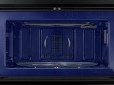 30" Smart Microwave Combination Wall Oven with Flex Duo™ in Black Stainless Steel
