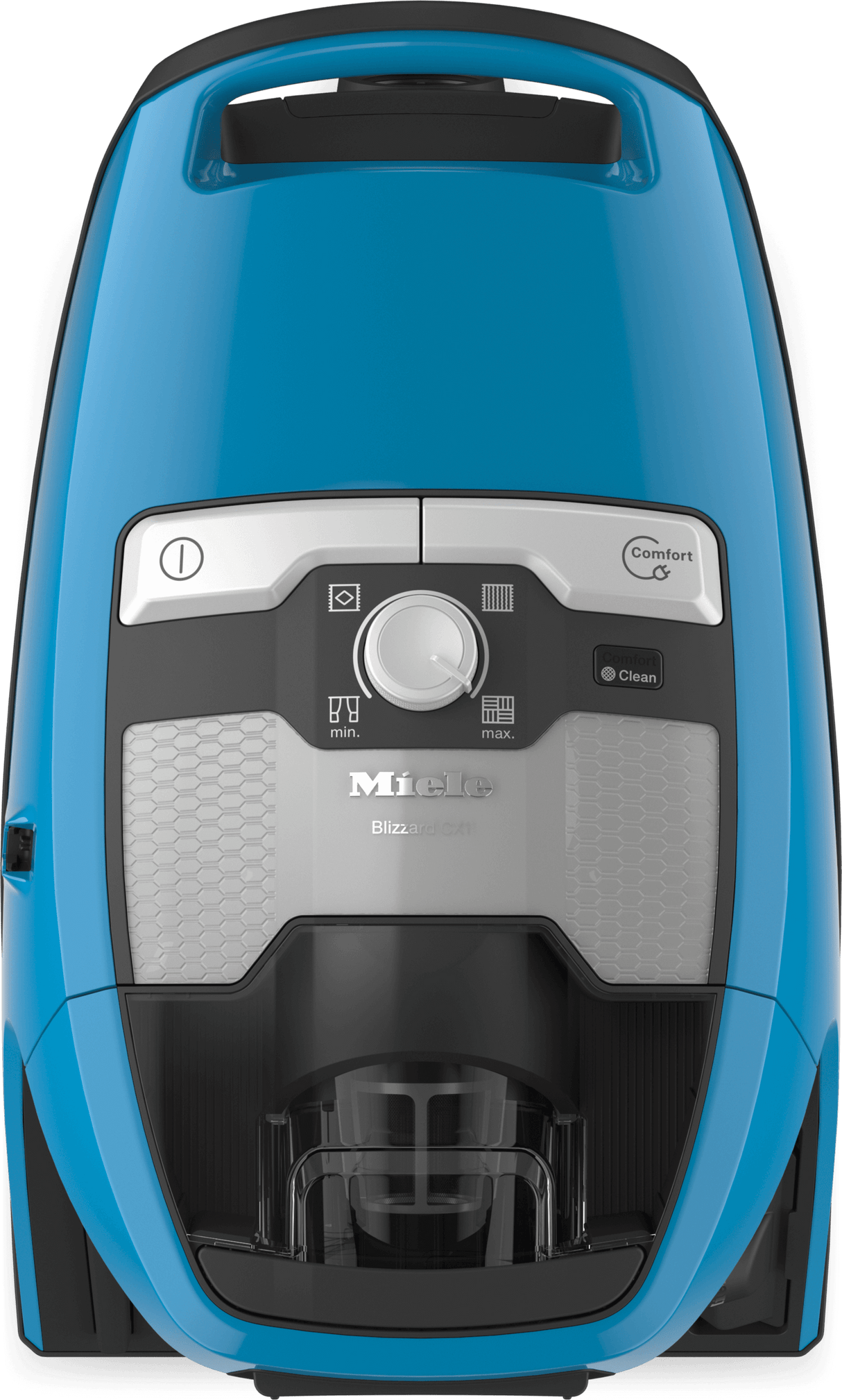 Blizzard CX1 TurboTeam PowerLine Tech blue - Bagless canister vacuum cleaners with Turbobrush - ideal for pet lovers.
