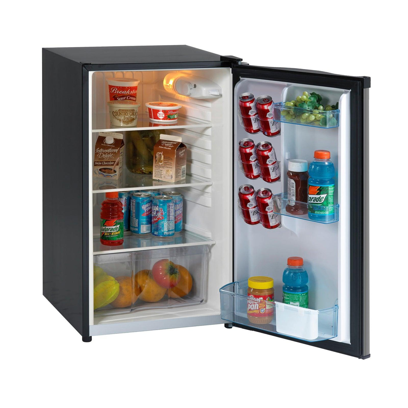 Avanti 4.4 Cu. Ft. Compact Refrigerator - Black
