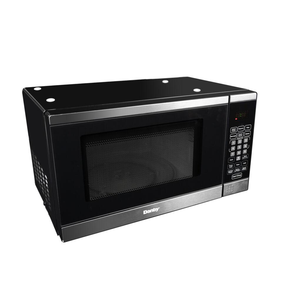 Danby Designer 0.7 cu. ft. Space Saving Under the Cupboard Microwave in Stainless Steel