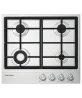 Gas on Steel Cooktop 24" 4 Burner
