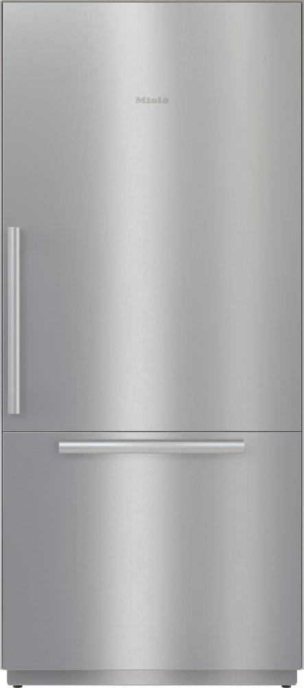 KF 2902 SF Stainless steel/CleanSteel - MasterCool™ fridge-freezer For high-end design and technology on a large scale.