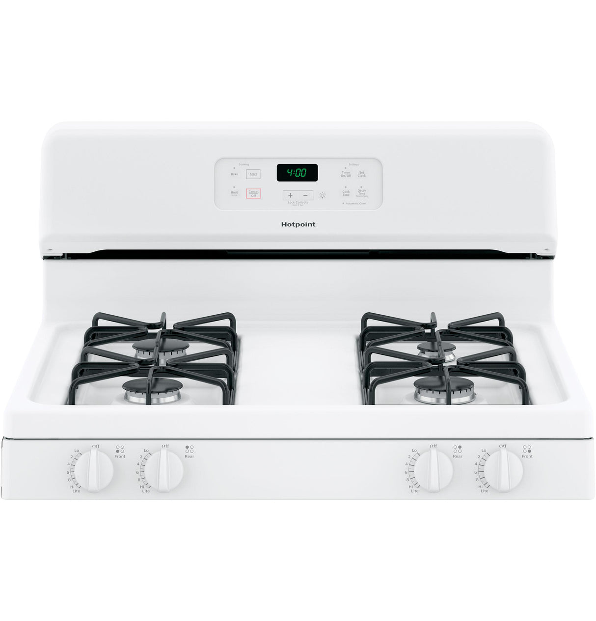 Hotpoint® 30" Free-Standing Standard Clean Gas Range