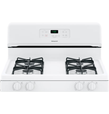 Hotpoint® 30" Free-Standing Standard Clean Gas Range
