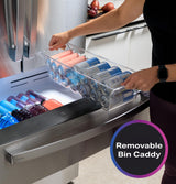 GE Profile™ ENERGY STAR® 22.4 Cu. Ft. Smart Counter-Depth 4-Door French-Door Refrigerator with Kitchen Assistant™