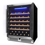 Danby 24" Under Counter Wine Cooler in Stainless Steel