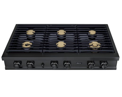 48" Rangetop, Graphite Stainless Steel, Natural Gas