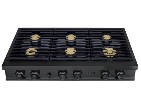 48" Rangetop, Graphite Stainless Steel, Natural Gas
