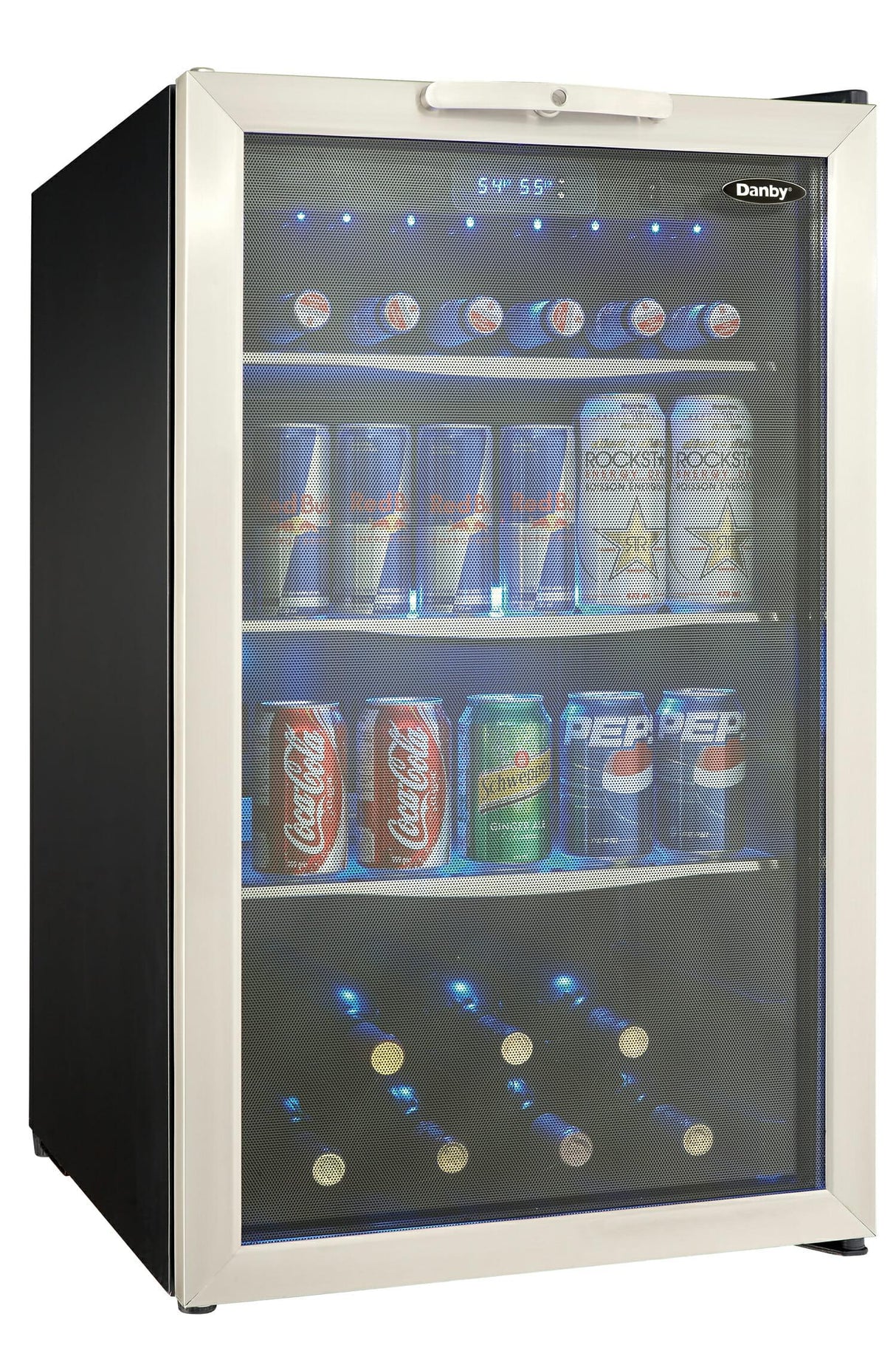 Danby 3.9 cu. ft. Free-Standing Beverage Center in Black