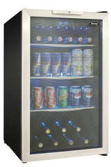 Danby 3.9 cu. ft. Free-Standing Beverage Center in Black