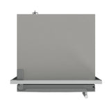 Forno Fortezza 32 Inch Left-Swing Freezer with Trim Kit, Stainless Steel, with Automatic Ice Maker