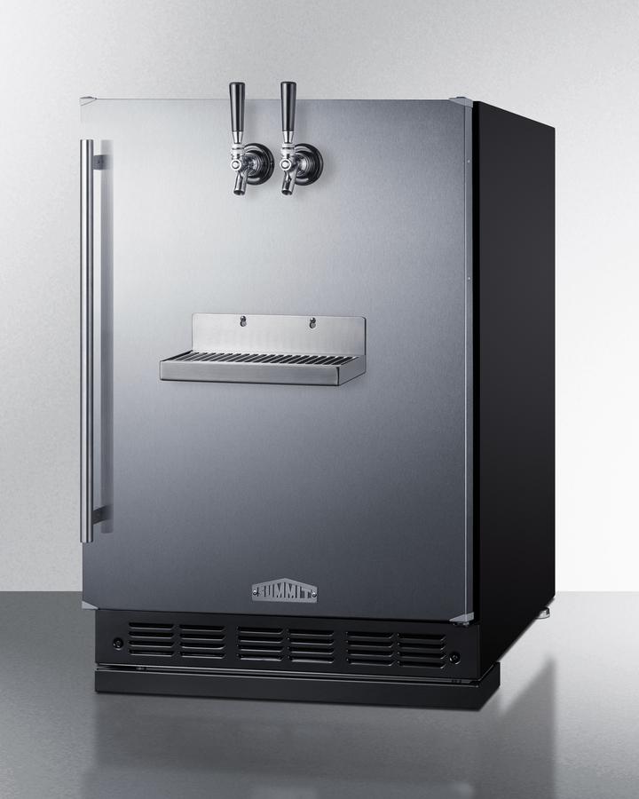 24" Wide Front Tap Built-in Beer Kegerator