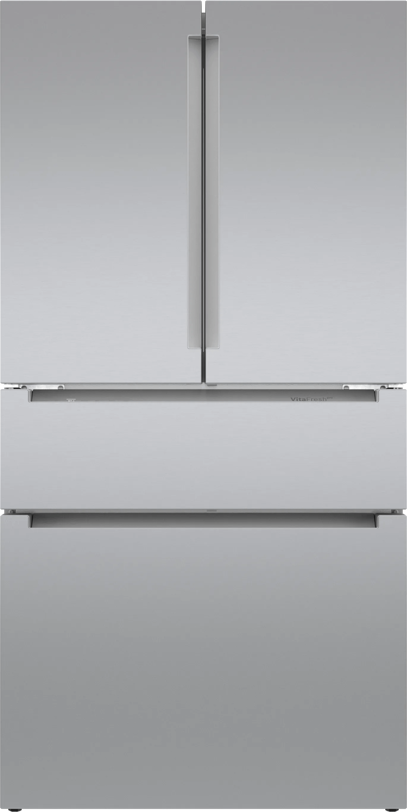 800 Series French Door Bottom Mount Refrigerator 36" Stainless steel (with anti-fingerprint)