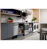 Haier ENERGY STAR® 4.1 cu.ft. Capacity Smart 24" Ventless Condenser Frontload Electric Dryer with Stainless Steel Basket