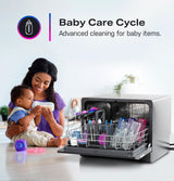 GE Profile™ ENERGY STAR® Smart Compact Dishwasher for Countertop or Built-In