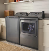 GE® 5.0 cu. ft. Capacity Smart Washer with Stainless Steel Basket
