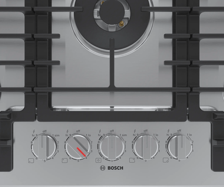 800 Series Gas Cooktop 30" Stainless steel