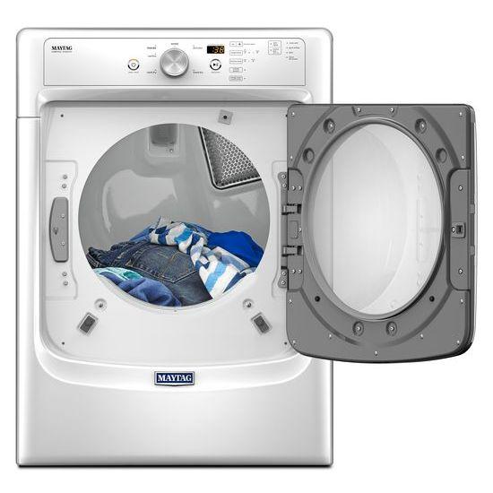 Maytag® Large Capacity Dryer with Wrinkle Prevent Option and PowerDry System ? 7.4 cu. ft. - White