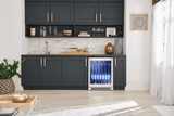 Brisas Bev Cooler, 24in UC, SS+Glass, 1Z, ADA