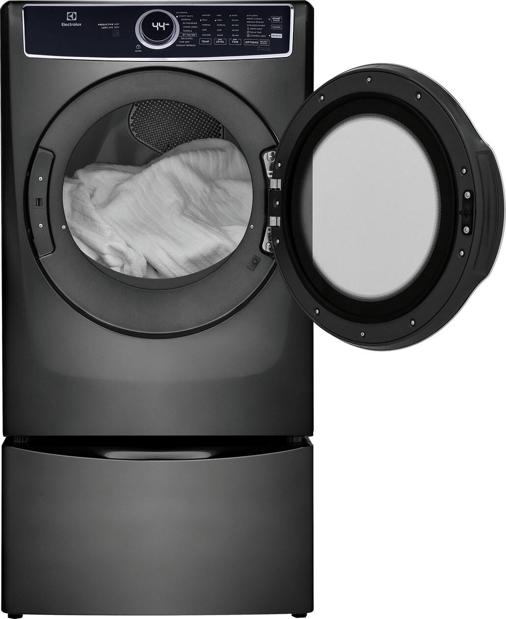 Front Load Perfect Steam™ Electric Dryer with Predictive Dry™ and Instant Refresh - 8.0 Cu. Ft.