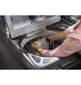 GE® 5.0 cu. ft. Capacity Smart Washer with Stainless Steel Basket