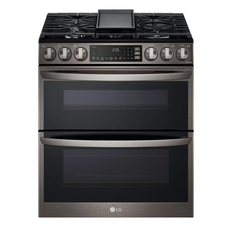 6.9 cu. ft. Smart Gas Double Oven Slide-in Range with InstaView®, ProBake® Convection, Air Fry, and Air Sous Vide