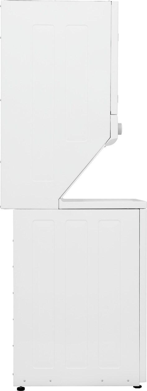 Electric Long Vent Stacked Laundry Center - 3.9 Cu. Ft Washer and 5.5 Cu. Ft. Dryer