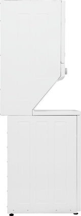 Electric Long Vent Stacked Laundry Center - 3.9 Cu. Ft Washer and 5.5 Cu. Ft. Dryer