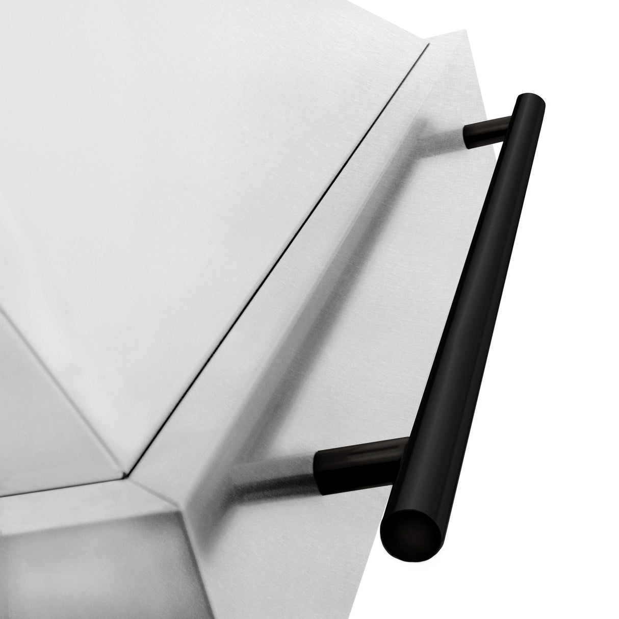 48 in. ZLINE Autograph Edition DuraSnow Stainless Steel Range Hood with DuraSnow Stainless Steel Shell (8654SNZ-48) [Color: Matte Black]