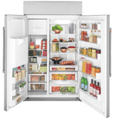 CAF(EBACK)™ 48" Smart Built-In Side-by-Side Refrigerator with Dispenser