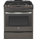 GE® 30" Slide-In Front Control Gas Range