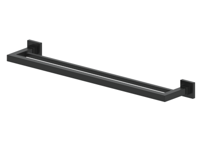 ZLINE Bliss Double Towel Rail in Matte Black (BLS-TRD-MB)