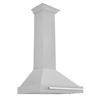 ZLINE 30 in. Convertible Fingerprint Resistant DuraSnow Stainless Steel Range Hood with Stainless Steel Handle (KB4SNX-30) [Color: DuraSnow Stainless Steel]