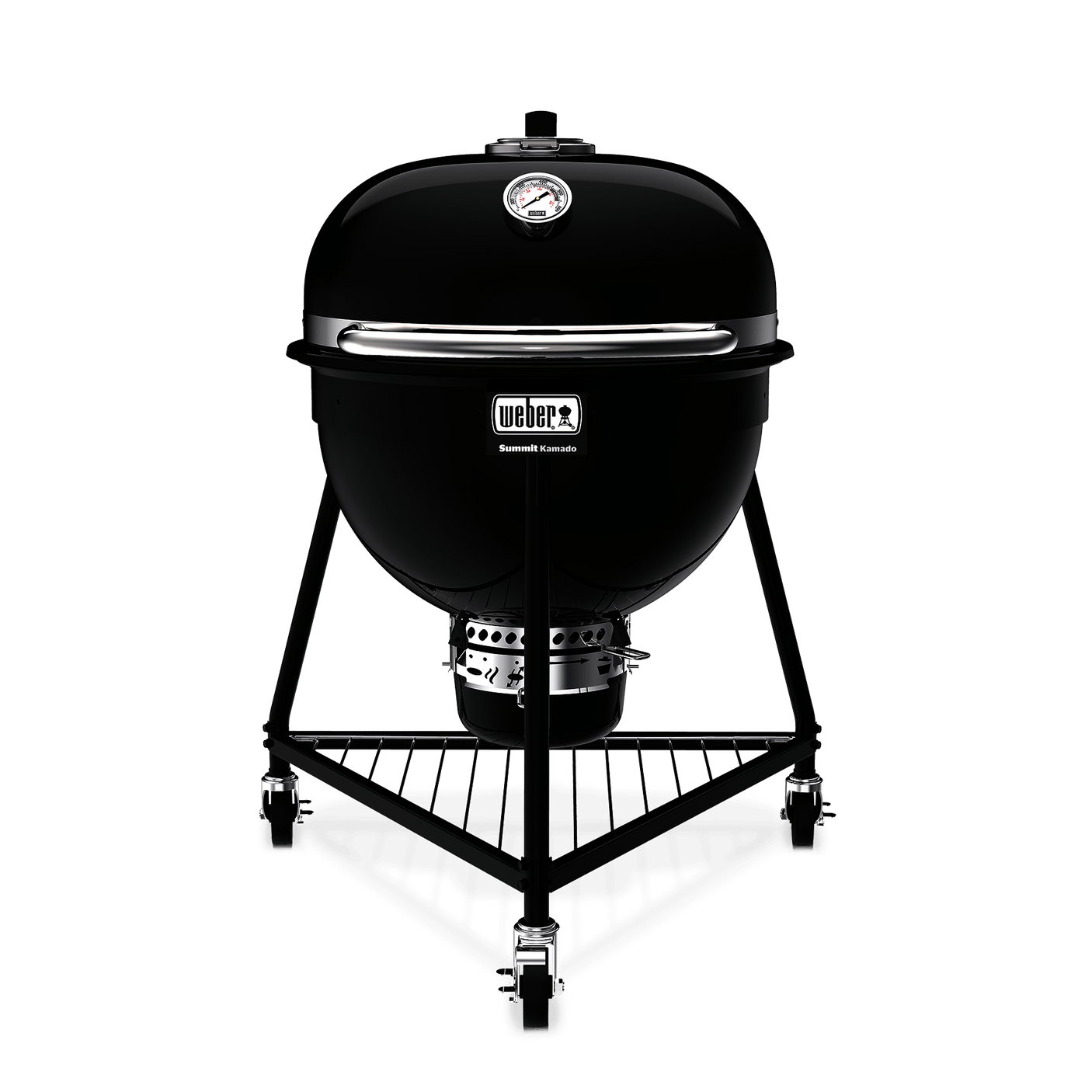 Summit® Kamado E6 Charcoal Grill - Black