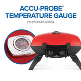 TravelQ 285 with Griddle , Propane, Red