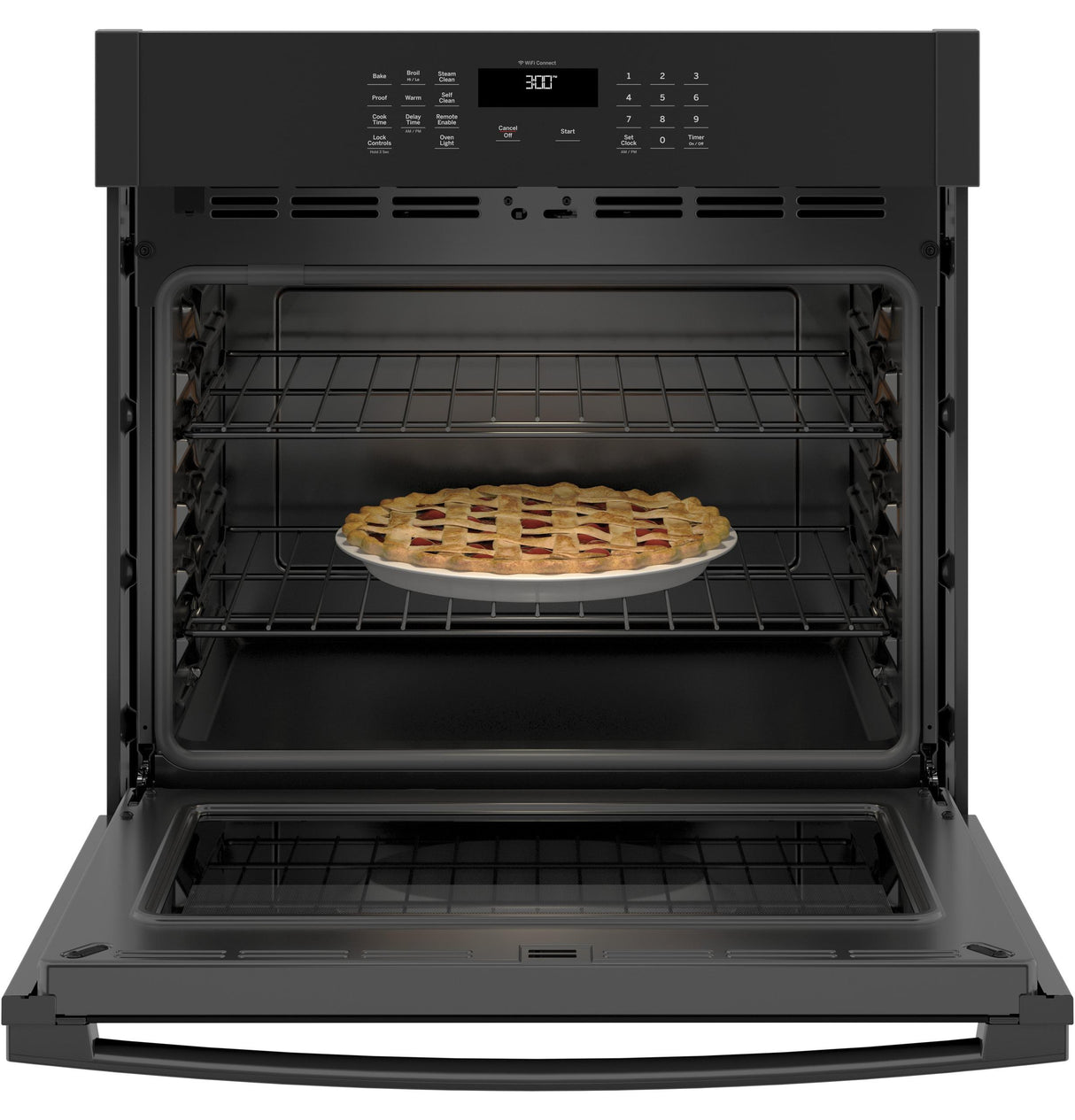 GE® 30" Smart Built-In Self-Clean Single Wall Oven with Never-Scrub Racks