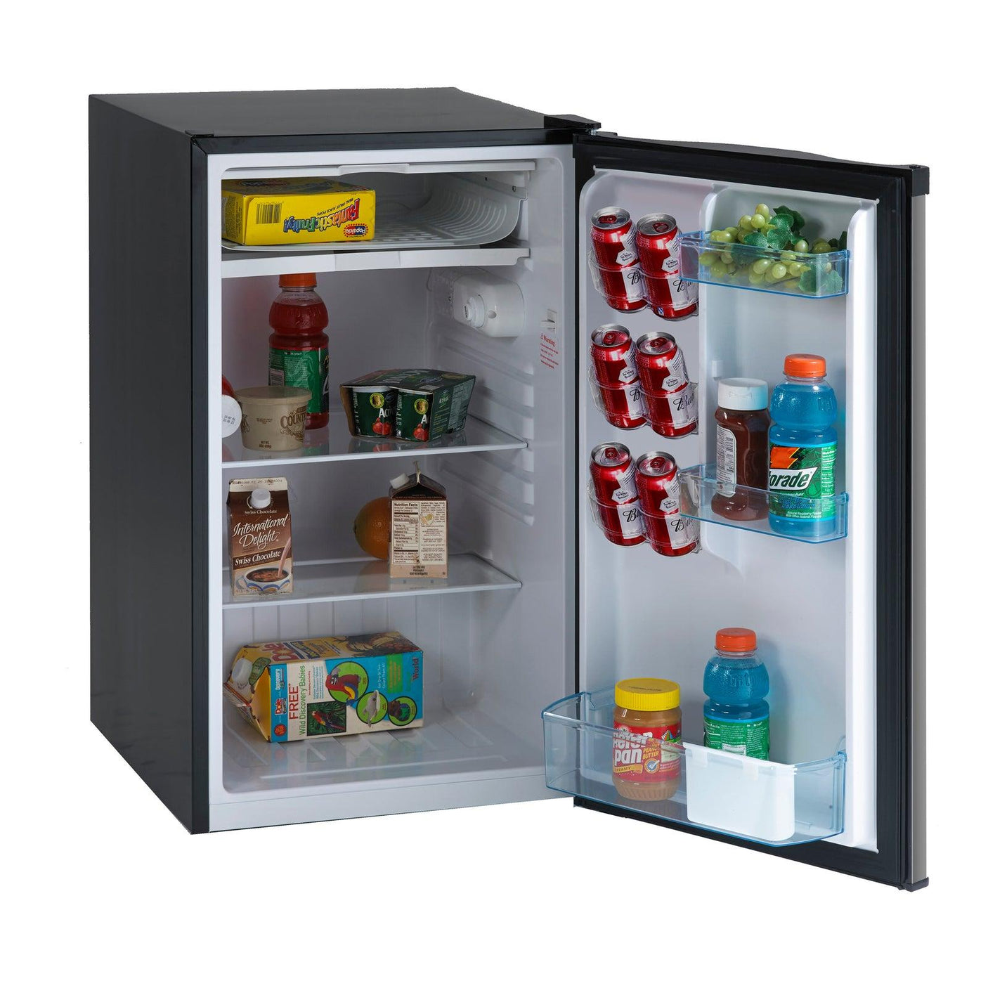 Avanti 4.4 Cu. Ft. Compact Refrigerator - Stainless Steel
