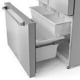 36 Inch 20.3 Cu Ft French Door Counter Depth Refrigerator With Ice Maker In Stainless Steel  Gordon Ramsay Series