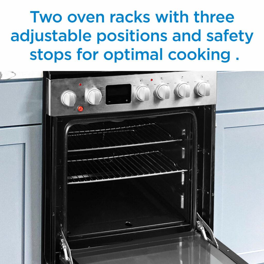 Danby 24-in TruAirFry Smooth top Slide-in Electric Range in Stainless Steel