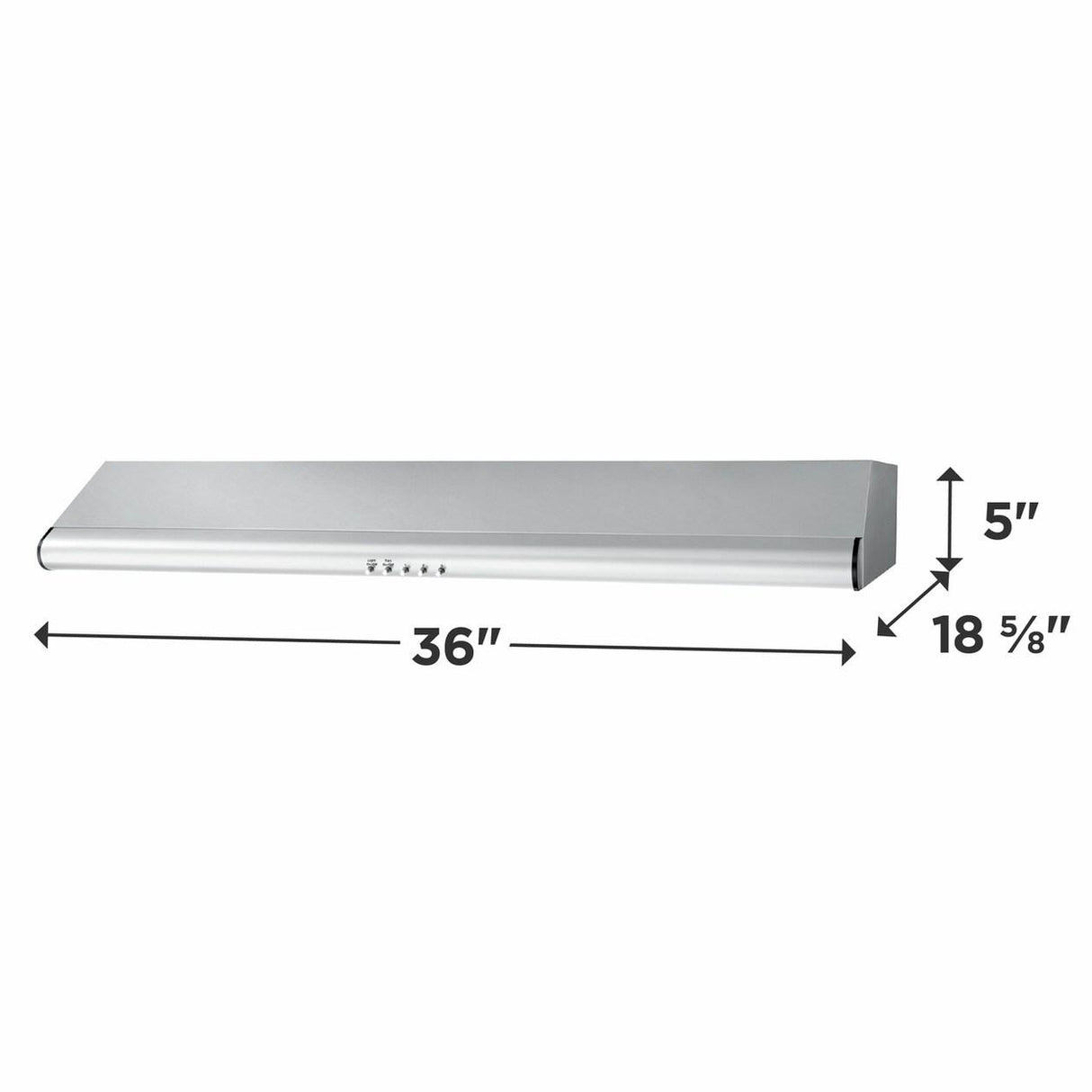 36" Overhead Range Hood