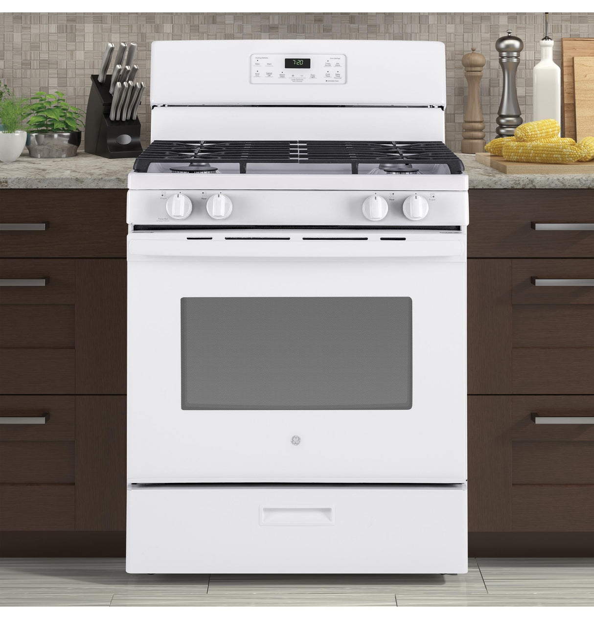 GE® 30" Free-Standing Gas Range