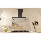 ZLINE 42" Designer Series Wooden Island Range Hood with Crown Molding (KBiCC-42)
