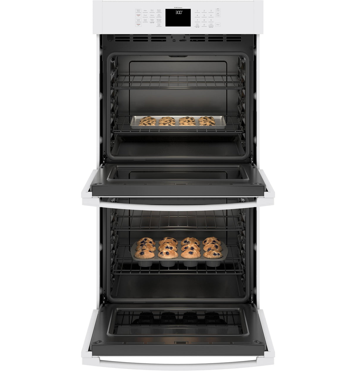 GE® 27" Smart Built-In Double Wall Oven