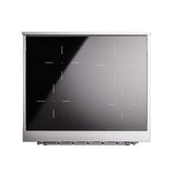 ILVE UNI304QNMPEGC Nostalgie II Noblesse 30 inch Induction Range (Solid Door, Emerald Green, Chrome)