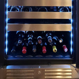 Tall Dual Zone Wine SS Glass