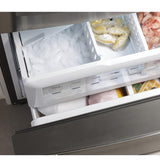 GE® 27.7 Cu. Ft. Fingerprint Resistant French-Door Refrigerator with Door In Door