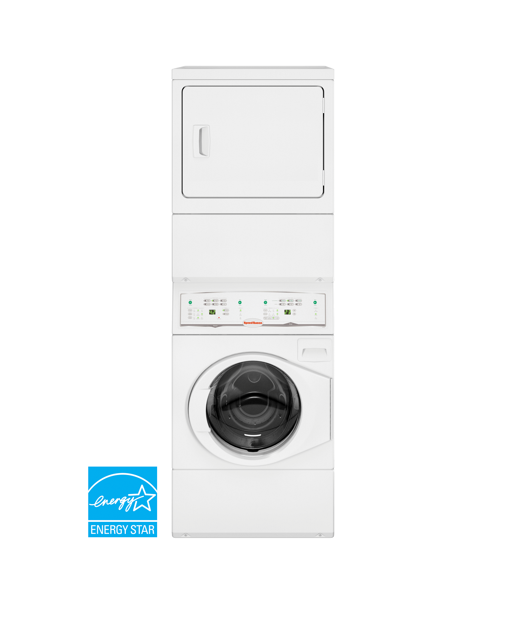 Non-Vended Electric Stacked Washer-Dryer
