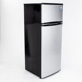 7.4 cu. ft. Apartment Size Refrigerator - White / 7.4 cu. ft.